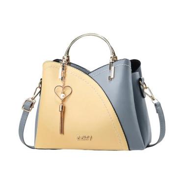 Imagem de Bolsa De Moda Feminina De Grande Capacidade Com Design Em Cores Contra