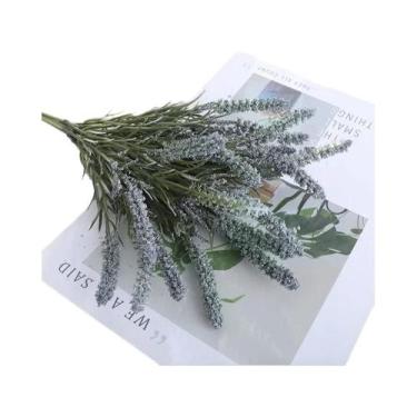Imagem de Buquê De Flores De Espuma De Lavanda Artificial Para Casamento, Decora