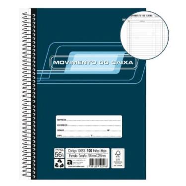 Imagem de Livro Movimento De Caixa Espiral Flex 100fls 195x295mm - Sao Domingos