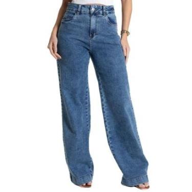 Imagem de Calça Jeans Sawary Wide Leg - 281735 36-Feminino