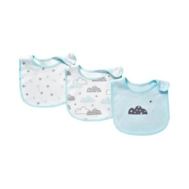 Imagem de Babadores De Algodão Com Estampa De Desenho Animado Para Bebês (Menino