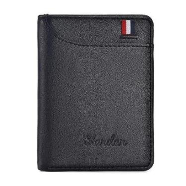 Imagem de Carteira Slim Pequena Porta Cartão e Documentos Masculina Elegante-Masculino