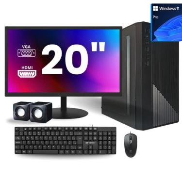 Imagem de Pc Completo I5 Oitava Geracao 16 Gb Ddr4 Ssd 240 Gb Monitor 20 W11 - A