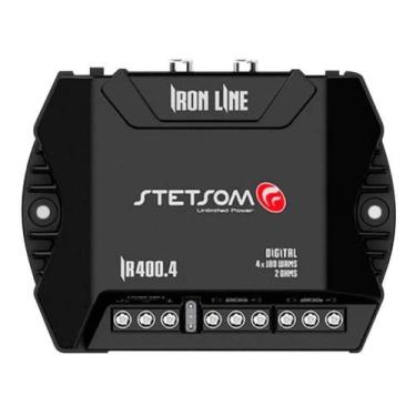 Imagem de Modulo Amplificador Stetsom 400 Rms IR-400.4 Iron Line Stereo Digital 