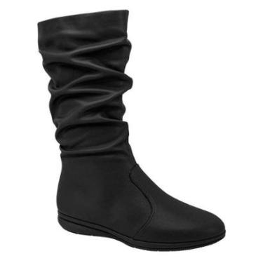 Imagem de Bota Feminina Cano Médio Preto Piccadilly 261025-Feminino