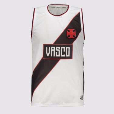 Imagem de Regata Vasco Retrô Anos 2000 Branca - Retromania, EG