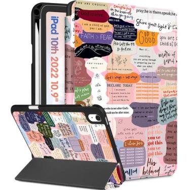Imagem de Capa para Tablet Wazzasoft iPad 10ª Geração 10,9" com Suporte para App