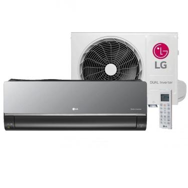 Imagem de Ar-Condicionado LG DUAL Inverter Voice +AI ARTCOOL 24.000 BTU  Quente-Frio 220V - S3-W2...