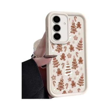 Imagem de Capa De Natal Com Árvores De Natal Para Samsung Galaxy S25 Edge S24 S2