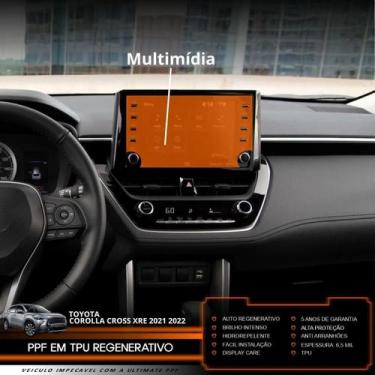 Imagem de Película PPF Multimídia Corolla Cross XRE 21 22 - Ultimate PPF