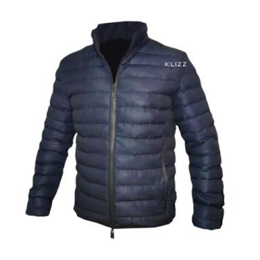 Imagem de Jaqueta Masculina KLIZZ Street Bobojaco Puffer Blusa Casaco, GG, Azul