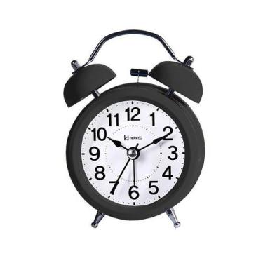 Imagem de Despertador Quartz Herweg Ref: 2707-034 Preto