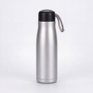 Imagem de Garrafa Térmica Inox 350ml Ou 500ml com Isolamento a Vácuo Duplo Tampa Antivazamento Al...