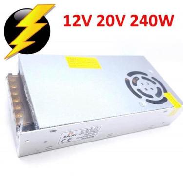 Imagem de Fonte Chaveada Saida Estabiliza Alimentação 12v 20a 59008 - Jiaxi