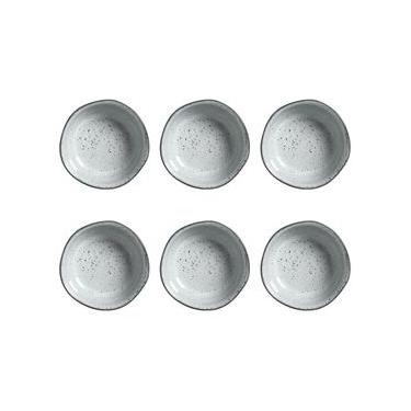 Imagem de Conjunto de Ramequim Porto Brasil Orgânico Echo com 6 Peças 70 ml - Branco