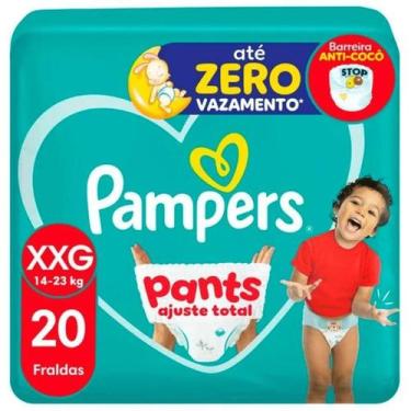 Imagem de Fralda Pampers Pants Ajuste Total Mega XXG 20 Unidades