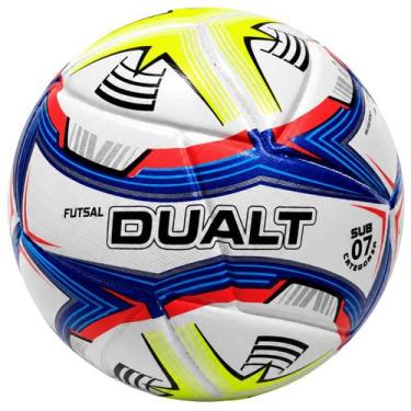Imagem de Bola Futebol de Salão Futsal Infantil Dualt Velox Pro Sub 07, Azul, Am