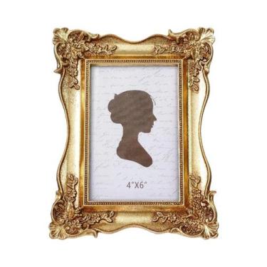 Imagem de Porta-Retrato Decorativo Com Padrão 3D Estilo Europeu Para Exibição De