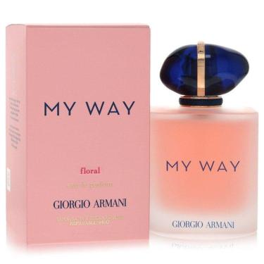 Imagem de Perfume My Way Floral Feminino Eau de Parfum Refillable Spray 90ML Armani