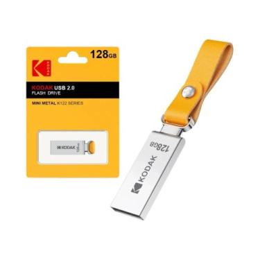 Imagem de Pen Drive USB 2.0 KODAK K122 128GB 64GB 32GB Mini Metal à Prova d'Água