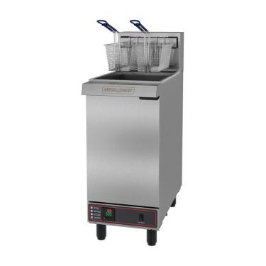 Imagem de Fritador a Gás FOG 2 C com Controlador Digital e Acendimento Automático Cinza Metalcubas 110V