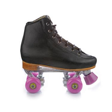 Imagem de Patins Quad Profissional Básico 4 Rodas Clássico-Unissex