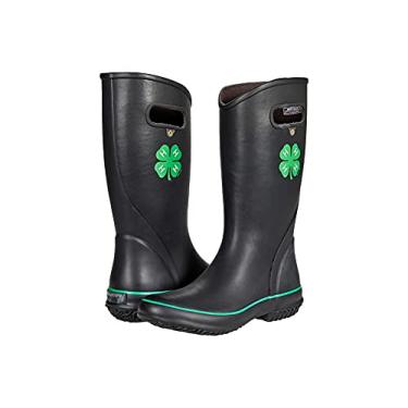 Imagem de BOGS Bota de chuva feminina impermeável, Estampa 4-h - Preto, 6