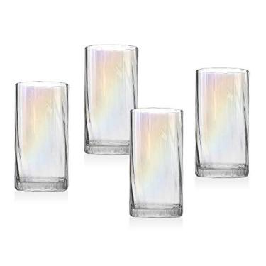Imagem de Copo de vidro Monterey Highball da Godinger – Conjunto com 4