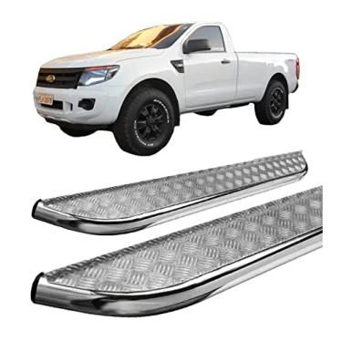 Imagem de Estribo Ranger 1995 a 2012 Chapa aço Cromado C/S