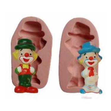 Imagem de Molde De Silicone Palhaço, Circo, Patati - Patata, Resina, Confeitaria, Biscuit Molds Planet