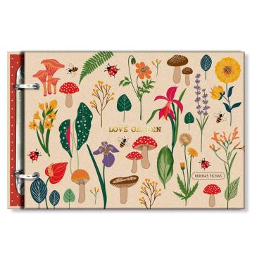 Imagem de Porta Fichas Argolado Love Garden Fina Ideia