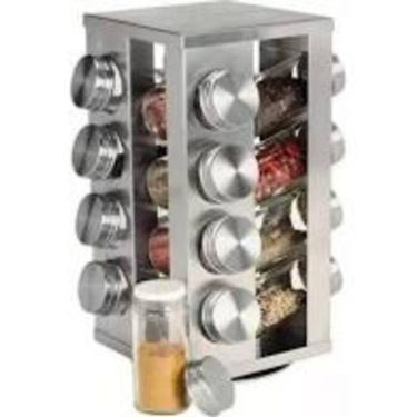 Imagem de Porta Temperos Giratório Com 16 Potes - Spice Carousel