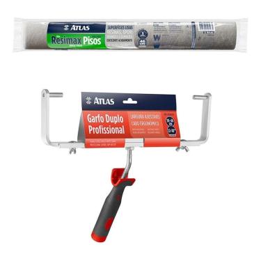 Imagem de Rolo Para Pintura Resina E Epóxi 46cm Resimax+ Garfo Duplo