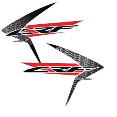 Imagem de Par De Adesivos Asa Do Tanque Aba Crf 230 2015 2016 2017 2018