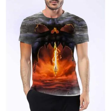 Imagem de Camiseta Camisa He-Man Desenho Mestre Do Universo Força 6 - Estilo Kra