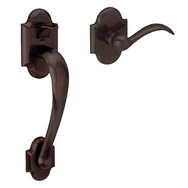 Imagem de Baldwin 85353.ACRH Boulder Sectional Entry Right Handed Handle Set Kit with Inte, Maçaneta de Porta, Venetian Bronze