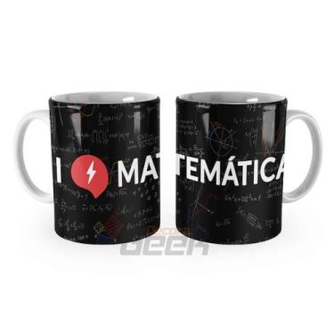 Imagem de Caneca I Love Matemática - Decora Geek