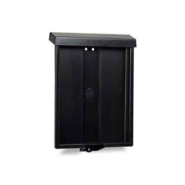 Imagem de Suporte de brochura em estilo de corretor de imóveis para uso externo Fonte One da Source da Source da Source, várias opções brancas, pretas, vermelhas e azuis disponíveis, Preto, 1 Pack, 1