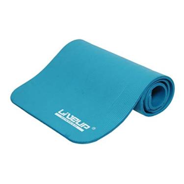 Imagem de Colchonete Tapete Para Ginástica Yoga Ou Pilates Cor Azul