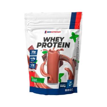 Imagem de Whey Protein 900G Chocolate Com Menta - Newnutrition - New Nutrition 1