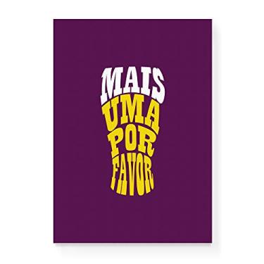 Imagem de Arte Maníacos Quadro Decorativo em Tela Canvas Mais Uma - 23x16,25cm