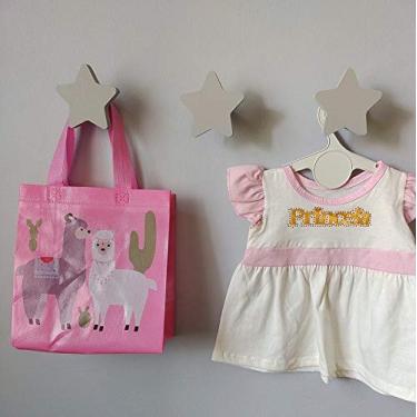 Imagem de 3 Penduradores De Parede Estrela Colorida Mdf Laminado