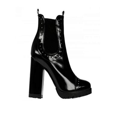 Imagem de Bota New Box Strass - Preta TAMANHO:34