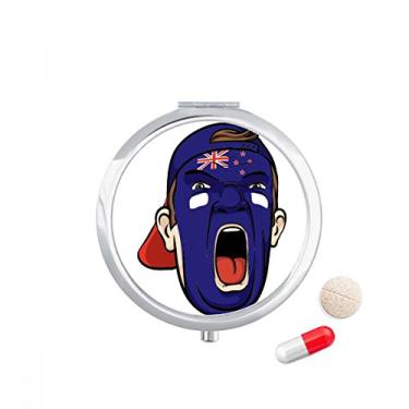 Imagem de Estojo de comprimidos para maquiagem facial da Nova Zelândia, caixa de armazenamento de remédios