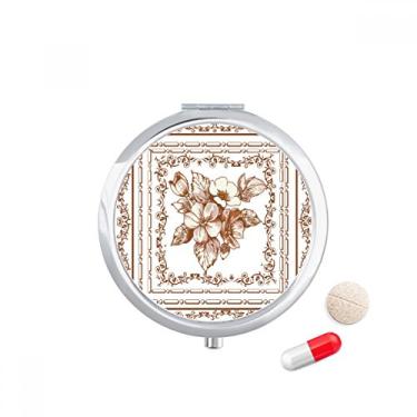 Imagem de Porta-comprimidos, porta-comprimidos, porta-comprimidos, arte barroca, caixa de armazenamento de medicamentos