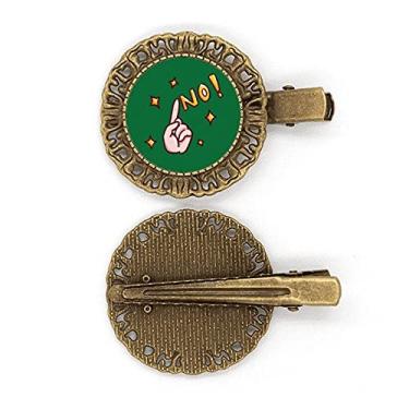 Imagem de Presilha de cabelo com prendedor de cabelo para gestos de dactylfinger