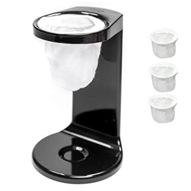 Imagem de Kit Passador De Café Individual Coador Mini Cafézinho Com 3 Refil - Ou - Preto