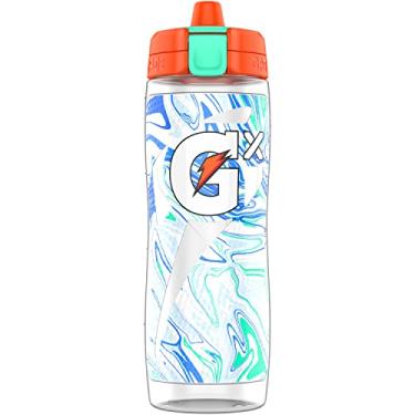 Imagem de Gatorade Sistema de hidratação Gx, garrafas antiderrapantes Gx Squeeze, mármore branco