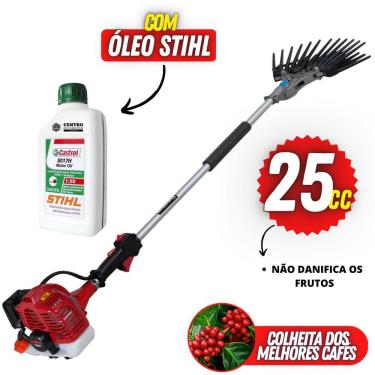 Imagem de Derriçadeira Colhedora de Café Premium Kawashima com Haste Curta 110cm M-2600 2T 25cc e...