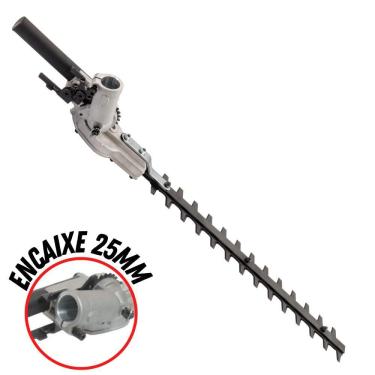 Imagem de Aparador de Cerca Viva Kawashima Kw Ae-18 Articulado Compatível Com Roçadeiras de Haste 2,5cm e Eixo 7x7 Ideal Para Jardinagem